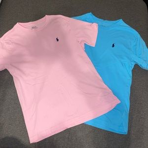 pink/blue boys polo t-shirt bundle
